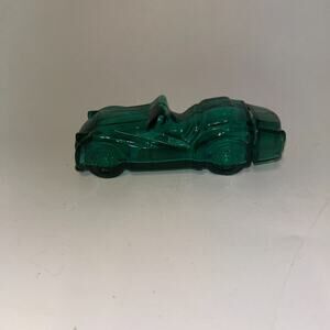 Avon Triumph TR3 '56 Wild Country After Shave Empty Bottle Green Glass 2" x 5"